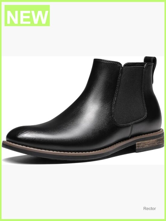 Men\'s Suede Leather Chelsea Ankle Boots Slip On Casual Boots main image 6
